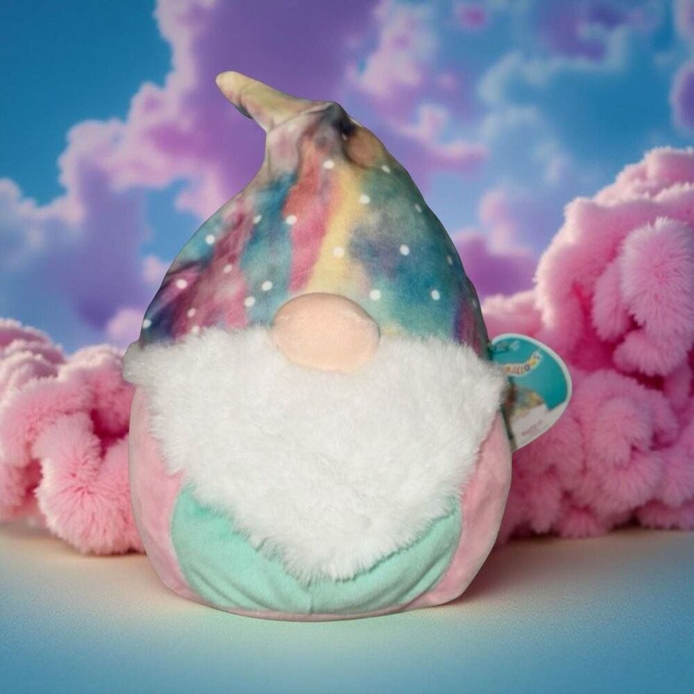 NWT NWT 8” Rayford the Rainbow Gnome Squishmallow
